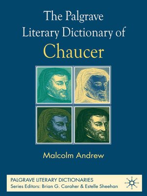 cover image of The Palgrave Literary Dictionary of Chaucer